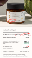 LIV HAPPY | 8-Wochen-Kur | 12 mg Cynarin